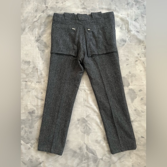 Monitaly Herringbone Trousers - Picture 5 of 8